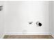 Neutral laundry room with an outlet and access for a washing machine and dryer at 3822 River Ridge Ct, Decatur, GA 30034
