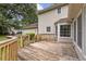 Wood deck leading to a home's backyard at 4179 Westchester Ne Xing, Roswell, GA 30075