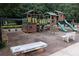 Well-maintained community playground for to enjoy, surrounded by beautiful foliage at 4179 Westchester Ne Xing, Roswell, GA 30075