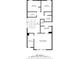 Upstairs floor plan featuring bedrooms, bathrooms, hall, walk in closet and laundry at 109 Camden Park Dr, Woodstock, GA 30188