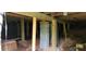 This crawl space features repairs with supporting timbers and cinder blocks under the home's floor joists at 119 E Johnson St, Temple, GA 30179