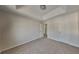A bright bedroom features a trey ceiling and neutral carpet at 4688 Snap Creek Ln, Decatur, GA 30035