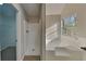 Stylish main bathroom featuring a separate shower, soaking tub, and natural light at 4688 Snap Creek Ln, Decatur, GA 30035