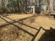 The backyard includes a hammock and abundant sunlight at 7592 Watson Kaye, Stone Mountain, GA 30087