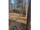 View of the backyard featuring mature trees and potential for outdoor enjoyment at 7592 Watson Kaye, Stone Mountain, GA 30087