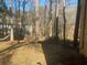 The backyard includes a hammock and abundant sunlight at 7592 Watson Kaye, Stone Mountain, GA 30087