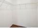 Walk-in closet showing installed shelving at 4593 Parkway Cir, Atlanta, GA 30349