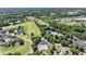 Beautiful aerial view of community, golf course, pool, tennis courts and lush greenery at 7060 Summit Ridge Chase, Cumming, GA 30041