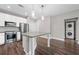 Charming kitchen featuring a kitchen island, stainless steel appliances, and modern cabinetry at 840 United Avenue Southeast # 401, Atlanta, GA 30312