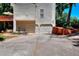 Attached two-car garage and driveway at 1875 Skidmore Cir, Lawrenceville, GA 30044