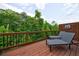 Inviting deck featuring lounge chairs with a view of lush greenery, perfect for outdoor enjoyment at 4104 Townsend Ln, Dunwoody, GA 30346