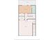 Floor plan showcasing a bedroom with balcony access, walk-in closet, and garage with storage at 4104 Townsend Ln, Dunwoody, GA 30346
