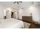 Bright main bedroom with ensuite bathroom, walk-in closet, and wood-style flooring at 3412 Orchard St, Atlanta, GA 30354