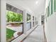 Sunlit hallway with large windows at 2435 Roxburgh Dr, Roswell, GA 30076