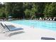 Community pool featuring lounge chairs at 3318 Freedom Lndg, Kennesaw, GA 30144