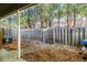 Outdoor space with privacy fence and lush trees at 2220 Runnymead Se Rdg, Marietta, GA 30067