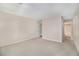 Spacious bedroom provides a serene atmosphere with neutral walls and carpet at 2220 Runnymead Se Rdg, Marietta, GA 30067