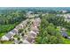 Aerial view of a dense residential area with lush green trees and manicured lawns at 728 Lorimore Pass, Canton, GA 30115
