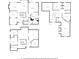 Detailed floor plan showcasing the layout of the home, including room dimensions and overall square footage at 1440 Boundary Blvd, Suwanee, GA 30024