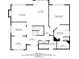 Detailed floor plan showcasing the layout of the home, including room dimensions and overall square footage at 1440 Boundary Blvd, Suwanee, GA 30024