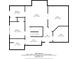 Detailed floor plan showcasing the layout of the home, including room dimensions and overall square footage at 1440 Boundary Blvd, Suwanee, GA 30024