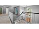 This home features a second story hall with nice railing overlooking the front door at 1440 Boundary Blvd, Suwanee, GA 30024
