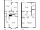 Full home floor plan showcasing a kitchen, living room, dining area, bedrooms, and bathrooms at 4 Mount Vernon Cir, Atlanta, GA 30338