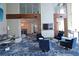 Inviting lobby with comfortable seating, stylish decor, and open layout, perfect for residents to relax and socialize at 4561 Olde Perimeter Way # 608, Dunwoody, GA 30346