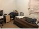 Bedroom featuring a bed, fan, and dresser at 6354 Shannon Pkwy # 26C, Union City, GA 30291