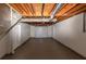 Unfinished basement area that includes utilities with access to the garage at 1338 Georgia Ave, Atlanta, GA 30344