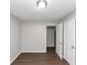 Bright bedroom features wood-look flooring and neutral paint at 1338 Georgia Ave, Atlanta, GA 30344