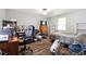 Bedroom with wood floors, a window for natural light, and space for relaxation at 160 Northside Ave, Dallas, GA 30157