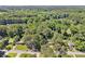 Scenic aerial view of a residential neighborhood surrounded by lush green trees and greenery at 2595 Elkhorn Dr, Decatur, GA 30034