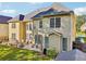 The expansive backyard features a spacious patio, offering ample room for outdoor seating and entertaining at 2909 Everson Ridge Ct, Snellville, GA 30039