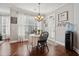 Cozy breakfast nook with natural light, views, and a small table and chairs at 2909 Everson Ridge Ct, Snellville, GA 30039