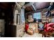 Basement with essential utilities such as furnace and water heater and has ample storage at 3294 Francine Dr, Decatur, GA 30033