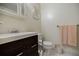 This lovely bathroom is equipped with a modern sink, vanity, and a towel rack at 3294 Francine Dr, Decatur, GA 30033