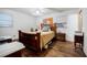 Cozy bedroom with hardwood floors and neutral walls, providing a blank canvas for personalization at 3294 Francine Dr, Decatur, GA 30033