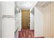 Walk-in closet with white storage solutions and ladder at 8464 Pleasant Hill Rd, Lithonia, GA 30058