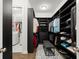 Organized walk-in closet with custom shelving and ample storage space at 124 Calder Dr, Alpharetta, GA 30009