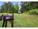 Mailbox and address marker at property entrance at 1368 Tommy Lee Cook Rd, Palmetto, GA 30268