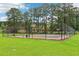 The outdoor basketball court provides a dedicated space for friendly games and staying active within the neighborhood at 3036 Horse Shoe Se Dr, Atlanta, GA 30316