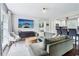 Open living room view with comfortable seating and seamless access to the kitchen at 3036 Horse Shoe Se Dr, Atlanta, GA 30316