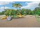 A spacious playground offers various play structures and climbing equipment for children of all ages to enjoy at 3036 Horse Shoe Se Dr, Atlanta, GA 30316