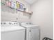 Efficient laundry area equipped with a modern washer and dryer at 5668 Union Pointe Dr, Union City, GA 30291