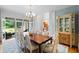 Spacious dining room with garden views at 3639 Paper Mill Se Rd, Marietta, GA 30067