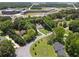 This aerial view showcases a lovely home near Morrow High School and East Clayton Elementary School at 3729 Meadow Glen Cir, Ellenwood, GA 30294