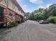 Exterior shot of the parking lot with building 1175, showcasing the available parking and building facade at 1175 Church St # B, Decatur, GA 30030