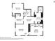 Detailed floor plan featuring three bedrooms, two bathrooms, a modern kitchen, dining room, and living room at 2860 Jefferson St, Austell, GA 30106