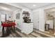 Well-designed kitchen with stainless steel appliances, bright white cabinetry, and a full-sized pantry at 2860 Jefferson St, Austell, GA 30106